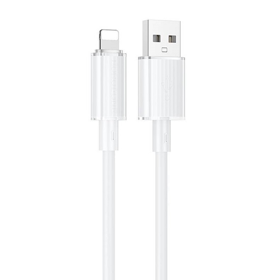 Кабель USB <--> Lightning  1.0м BOROFONE BX112 White