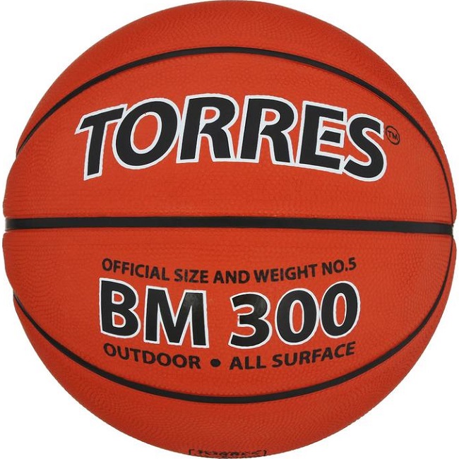 Мяч баскетбольный Torres BM300, B00015, размер 5
