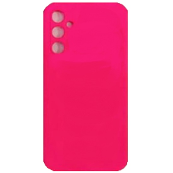 Задняя накладка SILICONE COVER для Honor X6 4G №10 Фуксия