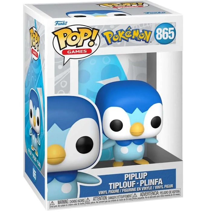 Фигурка Funko POP! Games Pokemon Piplup (865) 74213