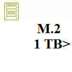 Накопитель SSD M.2  1TB>