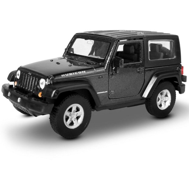 Машинка WELLY 1:38 Jeep Wrangler Rubicon 2007, пруж. мех., цвет в асс. 42371H-W