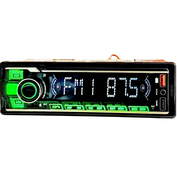 Автомагнитола OEM DV-Pioneeir ok MVH-S105BT, bluetooth, пульт, 2USB, aux, fm