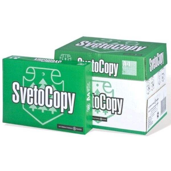 Бумага SvetoCopy А4 80г/м2 500л