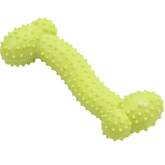 Игрушка жевательная "Любимое лакомство", TPR, 11 х 4 см, салатовая 7112321