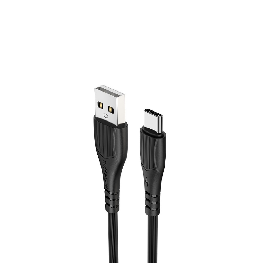 Кабель USB <--> Type-C  1.0м BOROFONE BX37 черный