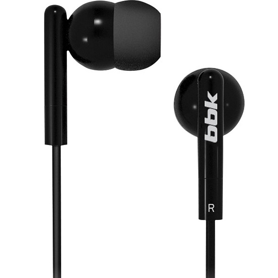 Наушники BBK EP-1003S черный