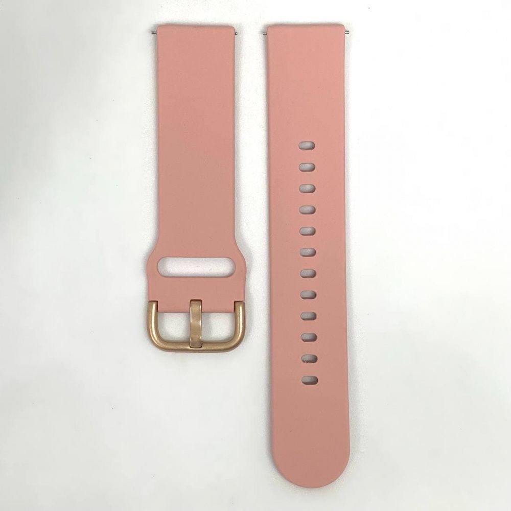 Силиконовый ремешок NONAME для Samsung Galaxy Watch, 20mm, розовый