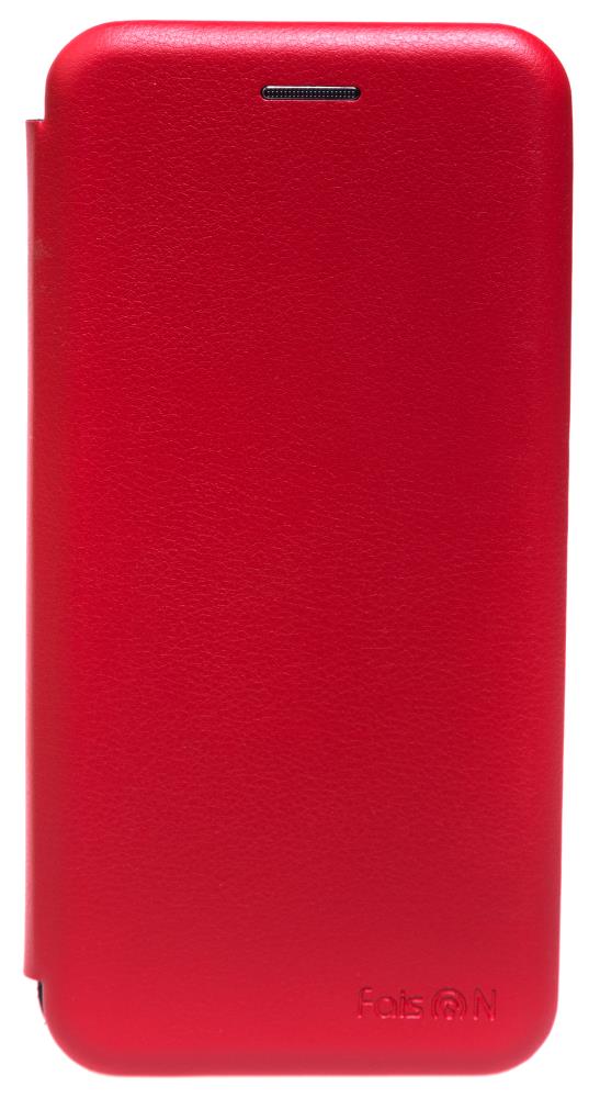Чехол футляр-книга FAISON для SAMSUNG Galaxy M31S, PREMIUM, CA-17, экокожа, красный