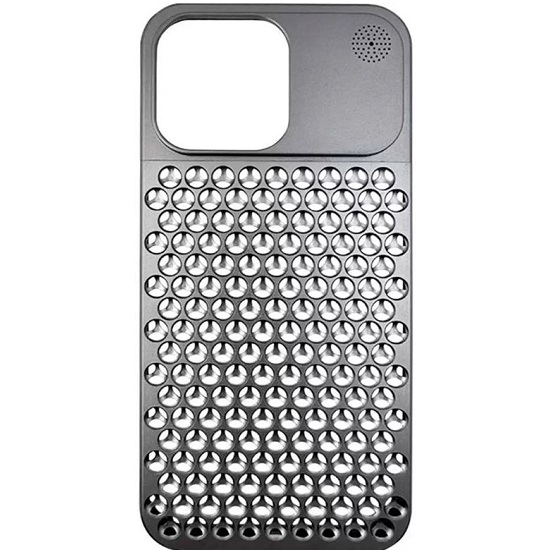 Задняя накладка Aromatherapy для iPhone 15, space gray