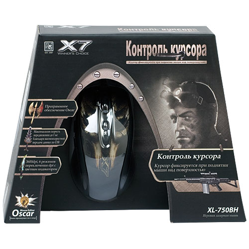 Мышь A4TECH X7 XL-750BH USB (Bronzed)