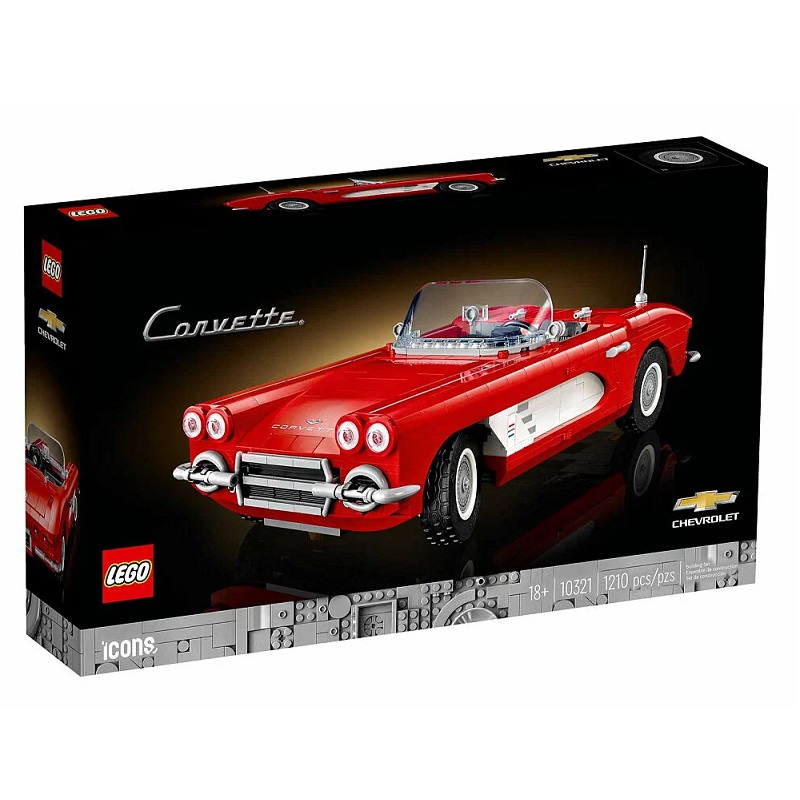 Конструктор LEGO Icons 10321 Автомобиль Corvette