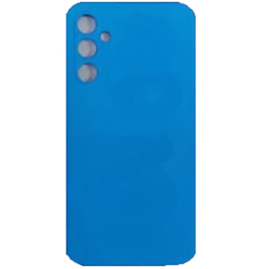 Задняя накладка SILICONE COVER для Honor X6 4G №09 Голубой