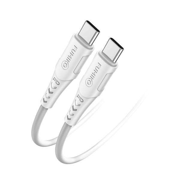 Кабель Type-C <--> Type-C  1.0м FUMIKO CA09 белый, PD20W