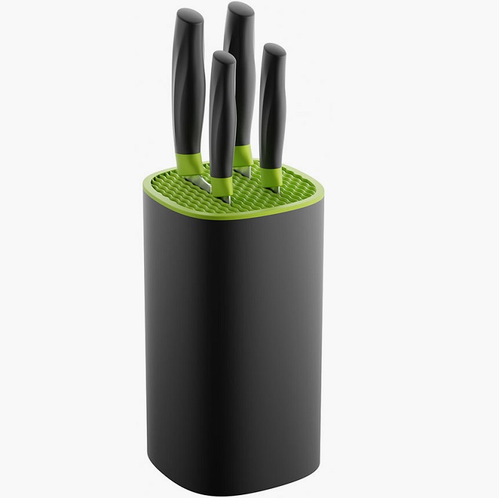 Набор ножей NADOBA серия OLIVIA (4шт, в универсальном блоке)