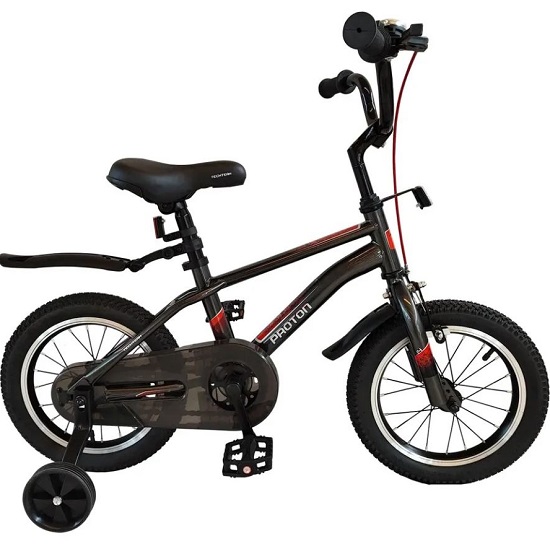 Велосипед  TECH TEAM Proton 20" черный (сталь)