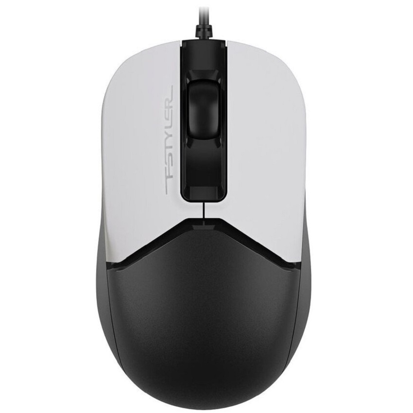 Мышь A4TECH Fstyler FM12S Panda белый/черный