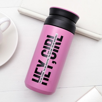 Термос "Hey, girl", 350 мл, сохраняет тепло 4 ч 5222917