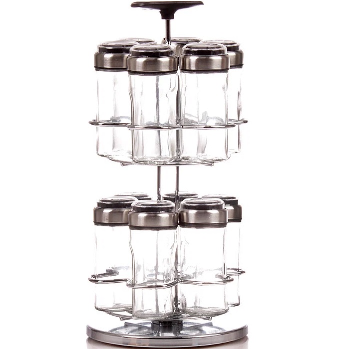 Набор емкостей для специй NADOBA, серия PETRA. 13 пр.