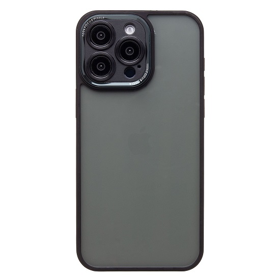 Задняя накладка PC090 для iPhone 15 Pro Max (black) (232213)
