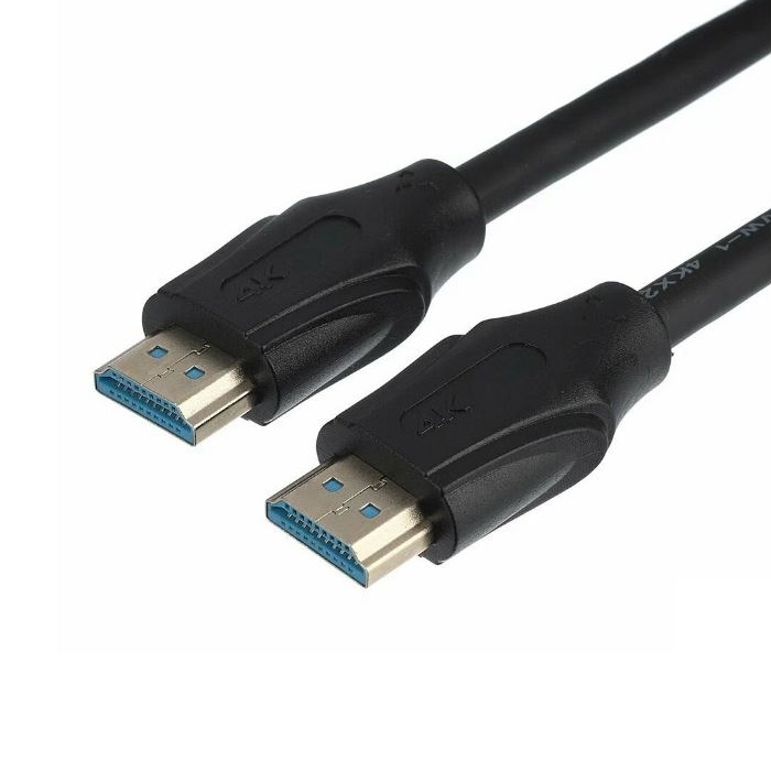 Кабель HDMI <--> HDMI  5.0м GoPower Premium, черный, ver 1.4