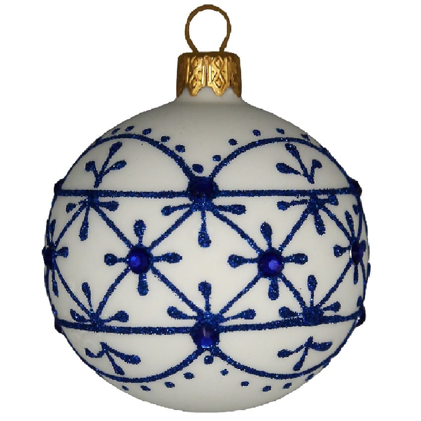 Шар "Снежная феерия 2", серия "ВС", 65мм, в подарочной упаковке КУ-65-16/17/2