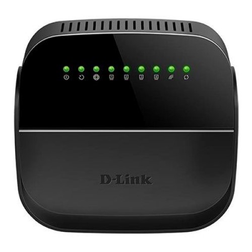 Роутер WiFi D-LINK DSL-2640U/R1A ADSL2+ черный (Annex A)