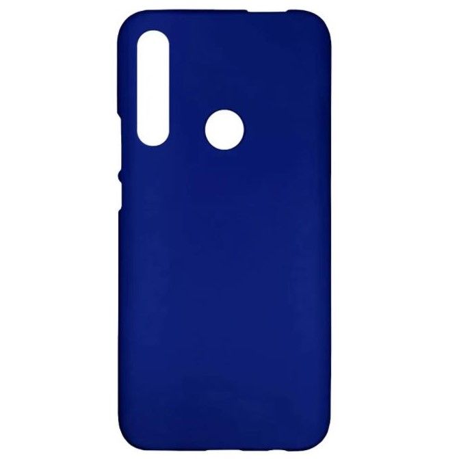 Задняя накладка ZIBELINO Sft Case для Huawei P Smart Z/Honor 9X (темно-синий)