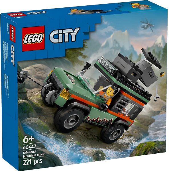 Конструктор LEGO CITY 60447 Внедорожный горный грузовик