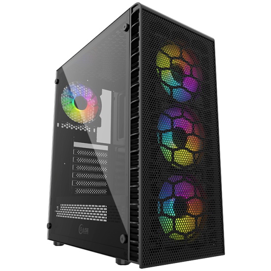 Корпус Powercase Mistral Z4С Mesh ARGB (CMIZ4C-A4)