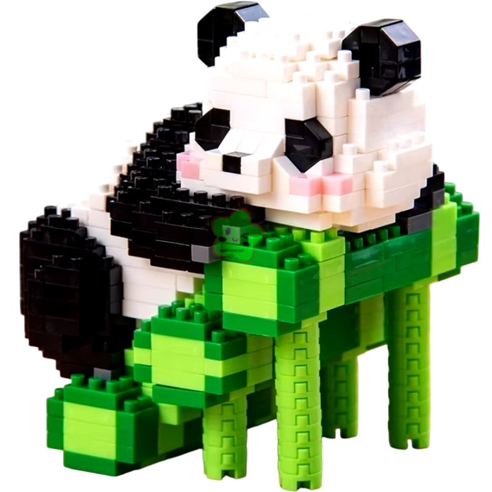 Фигурка-конструктор "Панда" W1120