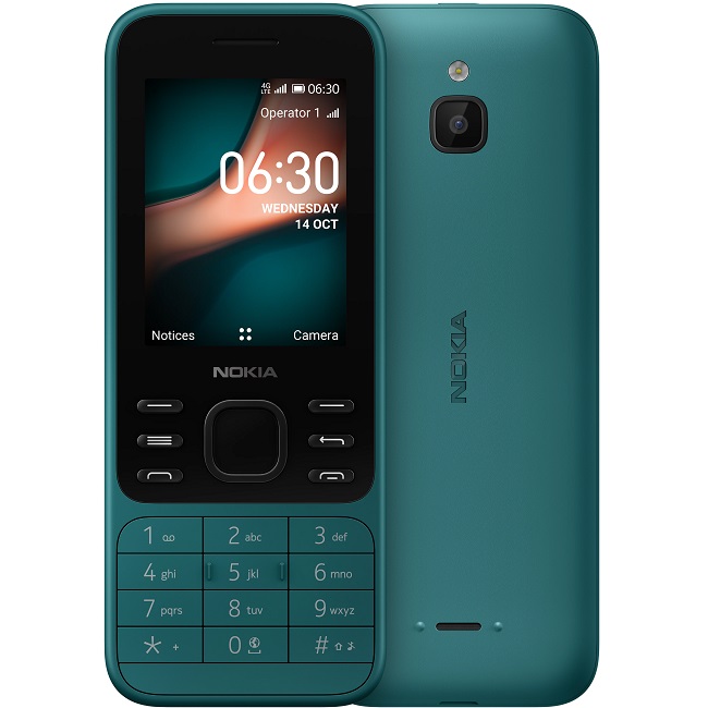 Телефон NOKIA 6300 4G бирюзовый