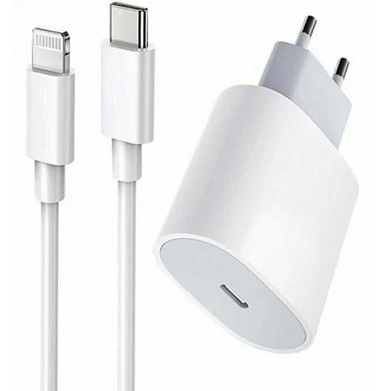 Сетевое ЗУ 1Type-C DEFENDER UPC-31 USB-C/PD20W, lightning