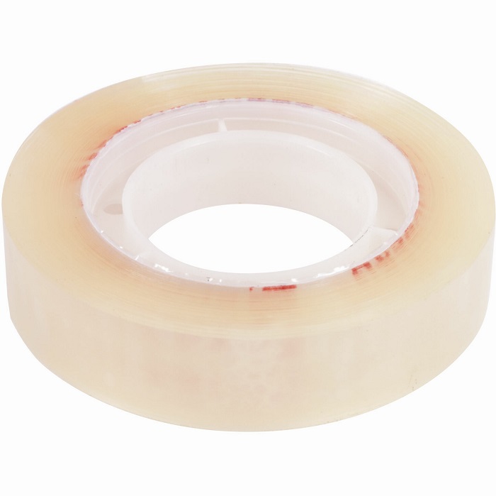 Клейкие ленты 12ммх33м канцелярские BRAUBERG, КОМПЛЕКТ 2 шт 221694