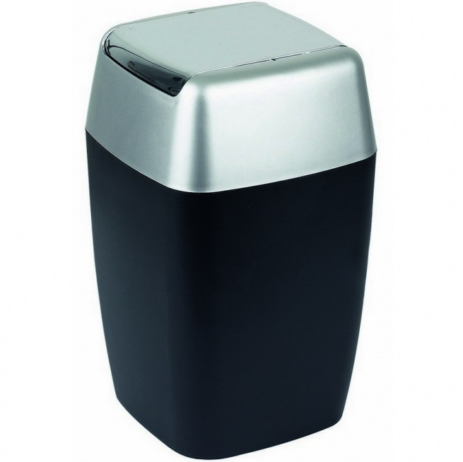 Мусорное ведро SPIRELLA RETRO, 7л , черное (1008137)