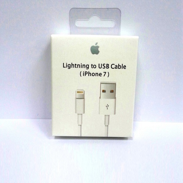 Кабель USB <--> Lightning  1.0м NONAME AAA белый, в техпаке