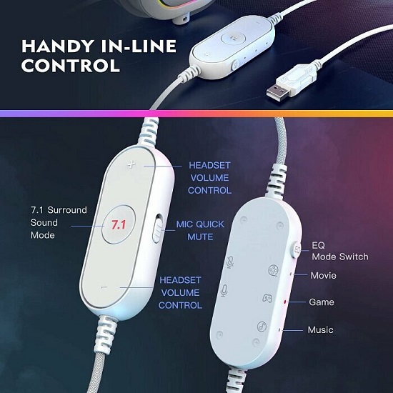 Наушники Fifine H6, белые
