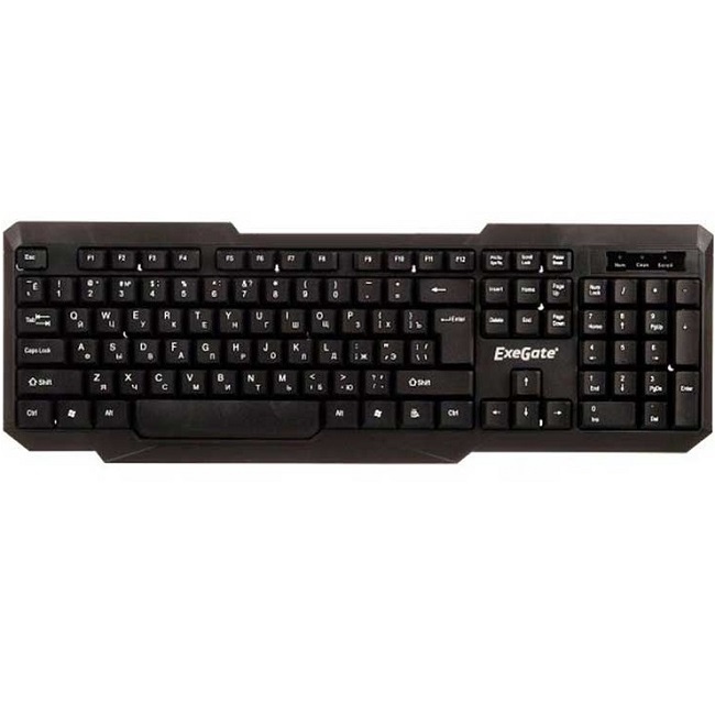 Клавиатура EXEGATE LY-404 черная, USB (EX264084RUS)