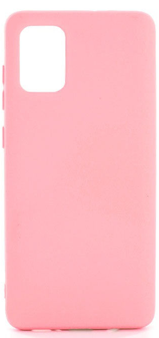 Задняя накладка XIVI для SAMSUNG Galaxy A71 5G, SC, матовая, №19, розовый
