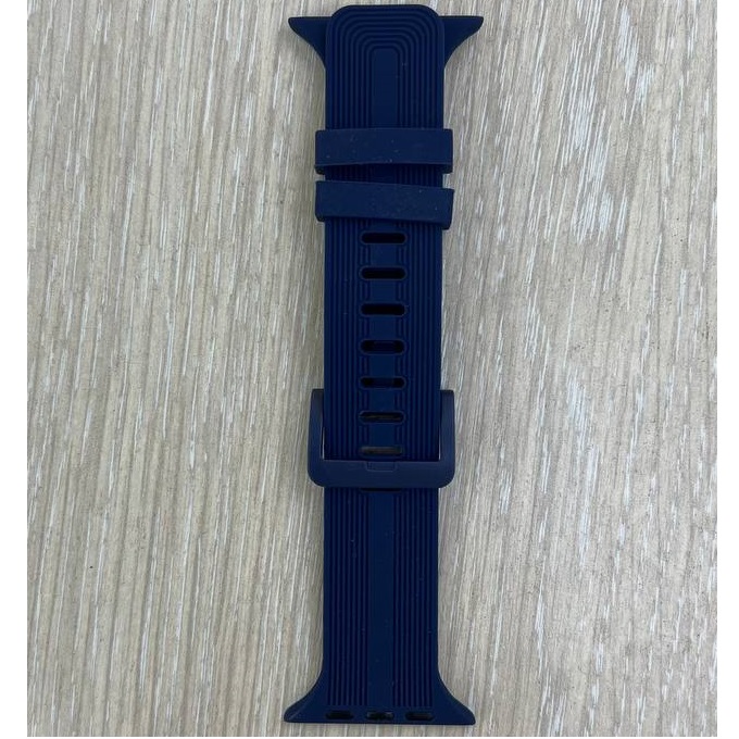 Силиконовый ремешок ISA Sport для Apple Watch 42/44mm Синий