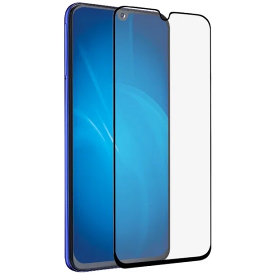 Противоударное стекло DF для Samsung Galaxy A42 DF sColor-117 (black)