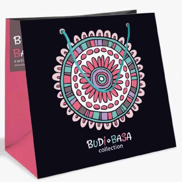 Пакет бумажный "Буди Баса" 30х29х19 см