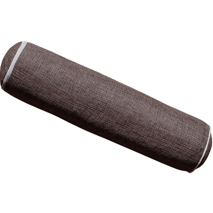 Крафт подушка валик (40*10, коричневый)