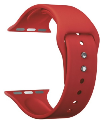 Силиконовый ремешок LYAMBDA Altair для Apple Watch 42/44 mm DS-APS08-44-RD Red