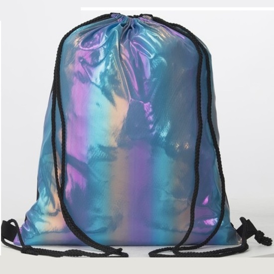 Мешок для обуви, отдел на шнурке, FORTNITE, цвет голубой