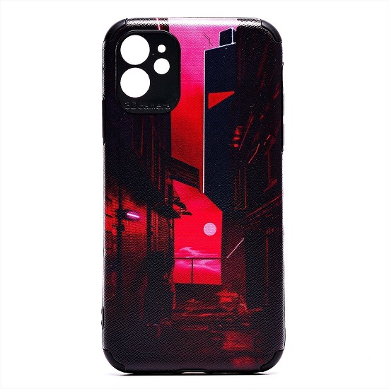 Задняя накладка SC310 для iPhone 11 (005) (black)