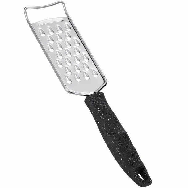 Терка для крупной стружки REGENT Linea PUNTO NERO 93-BK2C-18, 26х5.5 см