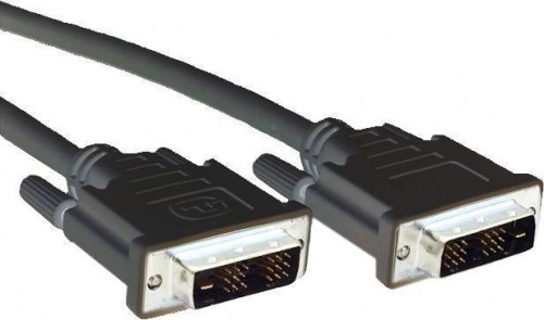 Кабель DVI-D <--> DVI-D  3.0м GEMBIRD/CABLEXPERT черный