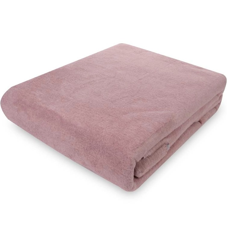 Плед PAPPEL Cotton, розовый с коричневым (200x220см) (330556/2002200)