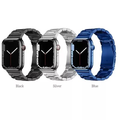 Металлический ремешок HOCO WA10 Grand для APPLE Watch 42/44/45/49mm, серебряный